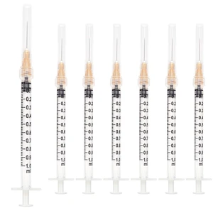 100pcs 1ml 25G x 5/8 inch Scientific Accessories, Refilling Liquids 1cc 25g 5/8 inch 16mm Individually Wrapped, Lab Sample Injections, Disposable Luer Lock, Dispensing Supplies, Thick 100pcs 1ml 25G x 5/8 inch Scientific Accessories, Refilling Liquids 1cc 25g 5/8 inch 16mm Individually Wrapped, Lab Sample Injections, Disposable Luer Lock, Dispensing Supplies, Thick