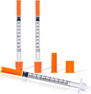 1ml 31G 1/2" Syringe, Laboratory Syringes, Pack of 100 1ml 31G 1/2" Syringe, Laboratory Syringes, Pack of 100