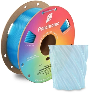 Panchroma Translucent PLA Filament 1.75mm, 1kg, Light Blue Neatly Wound, Semi Transparent PLA, Easy Print & Smooth Feeding, Compatible with Bambu Lab & Most 3D Printers Panchroma Translucent PLA Filament 1.75mm, 1kg, Light Blue Neatly Wound, Semi Transparent PLA, Easy Print & Smooth Feeding, Compatible with Bambu Lab & Most 3D Printers