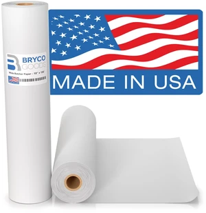 White Kraft Butcher Paper Roll - 18'' x 150' - Versatile & Durable - Ideal for Packaging, Grilling, Smoking Meat and BBQ - Unwaxed & Uncoated Butcher Paper for Sublimation - Made in USA White Kraft Butcher Paper Roll - 18'' x 150' - Versatile & Durable - Ideal for Packaging, Grilling, Smoking Meat and BBQ - Unwaxed & Uncoated Butcher Paper for Sublimation - Made in USA