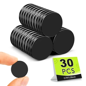 Small Magnets 30 Pack Black Refrigerator Magnets 20x2mm Rare Earth Magnet Neodymium Magnet for Crafts, Whiteboard, Kitchen Cabinet Small Magnets 30 Pack Black Refrigerator Magnets 20x2mm Rare Earth Magnet Neodymium Magnet for Crafts, Whiteboard, Kitchen Cabinet