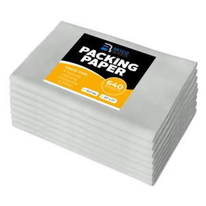 Packing Paper Sheets for Moving | 640 Sheets | 27" x 17" | 20lb | Made in USA | Newsprint Paper | Must Have in Your Moving Supplies Packing Paper Sheets for Moving | 640 Sheets | 27" x 17" | 20lb | Made in USA | Newsprint Paper | Must Have in Your Moving Supplies