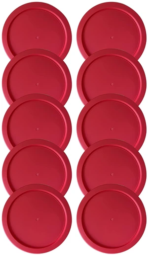 Replacement Lids fits Pyrex 4-Cup Glass Food Storage Container Bowls, 6-Inch Plastic Round Lids Covers for Pyrex 7201-PC, Airtight & Leakproof (10-Pack, Red) Replacement Lids fits Pyrex 4-Cup Glass Food Storage Container Bowls, 6-Inch Plastic Round Lids Covers for Pyrex 7201-PC, Airtight & Leakproof (10-Pack, Red)