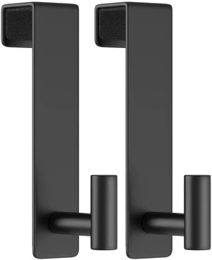 T-Shaped Over Door Hooks - Fits Wooden & Metal Doors Less Than 1.77" Wide,Door Hanger for Office,Bedroom Heavy-Duty Stainless Steel Doors(T Shape 2 Pack, Fits 1-3/4'' Thick) T-Shaped Over Door Hooks - Fits Wooden & Metal Doors Less Than 1.77" Wide,Door Hanger for Office,Bedroom Heavy-Duty Stainless Steel Doors(T Shape 2 Pack, Fits 1-3/4'' Thick)