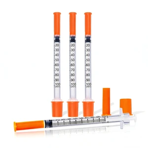 1ml, 1cc 31Gauge 1/4'', Jeringa, 100 Pack 1ml, 1cc 31Gauge 1/4'', Jeringa, 100 Pack