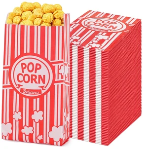 Paper Popcorn Bags,500 Pack 1oz Popcorn Bags Individual Servings, Popcorn Bag Bulk for Popcorn Machine,Movie Nights Pop Corn Bags Paper Popcorn Bags,500 Pack 1oz Popcorn Bags Individual Servings, Popcorn Bag Bulk for Popcorn Machine,Movie Nights Pop Corn Bags