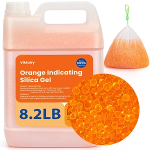 8.2 LBS Orange Silica Gel Desiccant Beads, Reusable & Color Indicating Premium Desiccant Bulk, Industry Standard 3-5 mm Silica Beads for 3D Filament, Camera, Jewelry, Safe (10PC Organza Bag) 8.2 LBS Orange Silica Gel Desiccant Beads, Reusable & Color Indicating Premium Desiccant Bulk, Industry Standard 3-5 mm Silica Beads for 3D Filament, Camera, Jewelry, Safe (10PC Organza Bag)