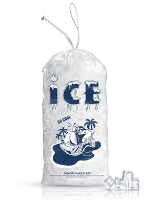 100 Pack Ice Bags 5 lb, Heavy Duty, Drawstring, 2 Mils Thickness Reusable Ice Cube Storage Bags, Plastic, Portable, for Home and Commercial Ice Machines, Camping Trips, Party Preparation 100 Pack Ice Bags 5 lb, Heavy Duty, Drawstring, 2 Mils Thickness Reusable Ice Cube Storage Bags, Plastic, Portable, for Home and Commercial Ice Machines, Camping Trips, Party Preparation