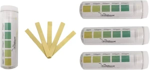 400 Pack Quat Sanitizer Test Strips for Sanitizing Solution Quaternary Food Service Test Kit for Restaurant Kitchen - QAC QR5 0-500 ppm - 4 x 100-Strip Vials (4 Pack) by FryOilSaver Co 400 Pack Quat Sanitizer Test Strips for Sanitizing Solution Quaternary Food Service Test Kit for Restaurant Kitchen - QAC QR5 0-500 ppm - 4 x 100-Strip Vials (4 Pack) by FryOilSaver Co