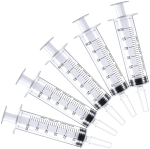 60ml Syringe for Liquid, Syringe Without Needle for Pet Feeding, Liquid Measurement, Individually Wrapped, Pack of 15 60ml Syringe for Liquid, Syringe Without Needle for Pet Feeding, Liquid Measurement, Individually Wrapped, Pack of 15