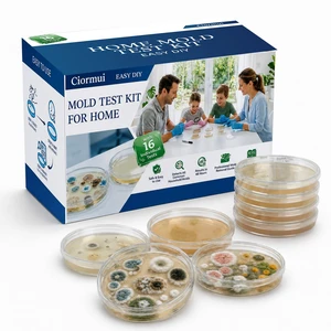 Mold Test Kit for Home, 16 Detection Tests, DIY Mold Detector for Indoor Air Quality, Home Surfaces & HVAC Systems, Fast Accurate Black Mold Testing with Identification Guide, Air Tester Mold Test Kit for Home, 16 Detection Tests, DIY Mold Detector for Indoor Air Quality, Home Surfaces & HVAC Systems, Fast Accurate Black Mold Testing with Identification Guide, Air Tester