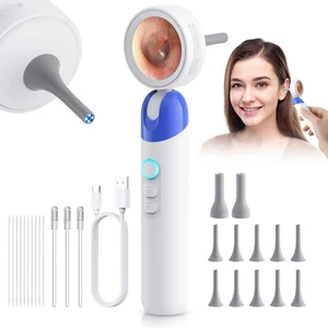 1080P HD Otoscope Ear Camera for Family, Medical Grade 1.38" Screen, Telemedicine Ready, 12 Silicone Tips, Photo/Video, Type-C Charging, Home MedicalBlue 1080P HD Otoscope Ear Camera for Family, Medical Grade 1.38" Screen, Telemedicine Ready, 12 Silicone Tips, Photo/Video, Type-C Charging, Home MedicalBlue