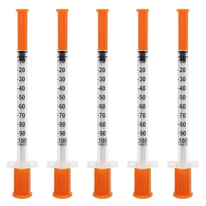 1ml 31G 1/2" Syringe, Laboratory Syringes, Pack of 100 1ml 31G 1/2" Syringe, Laboratory Syringes, Pack of 100