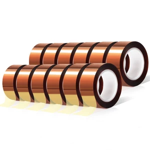 12 Rolls 20mm x16m(52FT) Heat Tape High Temperature Heat Resistant Tape Heat Transfer Tape for Heat Sublimation Press Vinyl,No Residue 12 Rolls 20mm x16m(52FT) Heat Tape High Temperature Heat Resistant Tape Heat Transfer Tape for Heat Sublimation Press Vinyl,No Residue