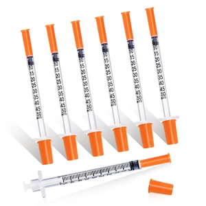 0.5ml 30G 5/16" 8mm Syrings, Lab Supplies Disposable Individual Package, Pack of 25 0.5ml 30G 5/16" 8mm Syrings, Lab Supplies Disposable Individual Package, Pack of 25