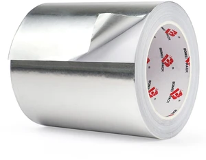 Aluminum Foil Tape,Heavy Duty Metal Foil Tape,High Temperature Silver Duct Tape,Perfect for Sealing & Patching,HVAC,Air Ducts,Insulation and Metal Repair (5 Inch) Aluminum Foil Tape,Heavy Duty Metal Foil Tape,High Temperature Silver Duct Tape,Perfect for Sealing & Patching,HVAC,Air Ducts,Insulation and Metal Repair (5 Inch)