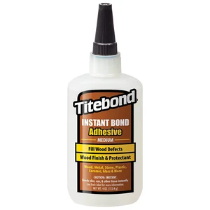 Instant Bond Medium CA Super Glue Ethyl Cyanoacrylate Adhesive Filling Knots & Voids, 57 Second Set 4 Oz. 6212 Instant Bond Medium CA Super Glue Ethyl Cyanoacrylate Adhesive Filling Knots & Voids, 57 Second Set 4 Oz. 6212