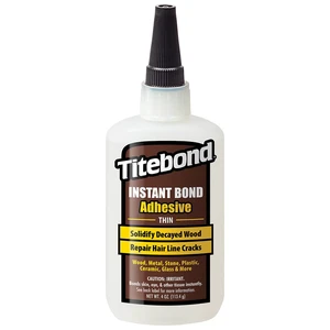 Instant Bond Thin Adhesive, 3-second Bond, Home Repair, Woodworking, Crafts, Hairline Cracks, Filling Wood Knots, 4 oz. 6202 Instant Bond Thin Adhesive, 3-second Bond, Home Repair, Woodworking, Crafts, Hairline Cracks, Filling Wood Knots, 4 oz. 6202