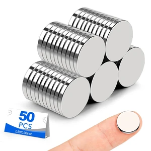 Small Magnets, 50 Pack Refrigerator Magnets 15x2mm Rare Earth Magnets Neodymium Magnets for Crafts, Whiteboard, Kitchen Cabinet Small Magnets, 50 Pack Refrigerator Magnets 15x2mm Rare Earth Magnets Neodymium Magnets for Crafts, Whiteboard, Kitchen Cabinet