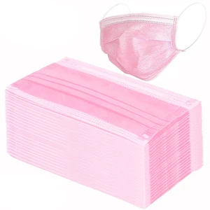 120 PCS Pink Masks, Disposable Face Mask, 3 Ply Protection Masks Non-Woven Fabric, Nose Clip Elastic Earloop Travel and Daily Use, Breathable Face Mask for Audlts,Pink 120 PCS Pink Masks, Disposable Face Mask, 3 Ply Protection Masks Non-Woven Fabric, Nose Clip Elastic Earloop Travel and Daily Use, Breathable Face Mask for Audlts,Pink