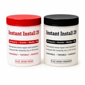 II29 20 oz. Stone Kit - Installs Slabs, Chips, Cracks. Rebuild Lost Stone II29 20 oz. Stone Kit - Installs Slabs, Chips, Cracks. Rebuild Lost Stone