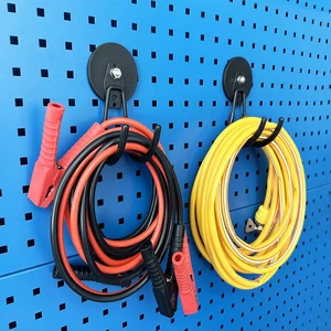 Strong Magnetic Hooks,2 Pack Heavy Duty Large Magnetic Hooks for Extension Cord, Cable, Hose, Power Cord,Rope,Drill,Jig Saw,Circular Saw,Garden Lawn Tools (Black/3.46inch) Strong Magnetic Hooks,2 Pack Heavy Duty Large Magnetic Hooks for Extension Cord, Cable, Hose, Power Cord,Rope,Drill,Jig Saw,Circular Saw,Garden Lawn Tools (Black/3.46inch)