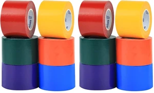 Rainbow Colored Duct Tape 12 Pack,15 Yards x 2 Inch Heavy Duty Rainbow Waterproof Colored Tape Variety Pack,Tear by Hand,Great for Packaging, Arts & Crafts and DIY Rainbow Colored Duct Tape 12 Pack,15 Yards x 2 Inch Heavy Duty Rainbow Waterproof Colored Tape Variety Pack,Tear by Hand,Great for Packaging, Arts & Crafts and DIY