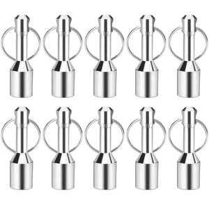 10 Pack Magnet Key Chain Gold Testing Kit, Silver Magnetic Key Holder Silver Tester for Jewelry Test Rare Earth Magnets Precious Metal Keychain Pocket Ring Small Neodymium 10 Pack Magnet Key Chain Gold Testing Kit, Silver Magnetic Key Holder Silver Tester for Jewelry Test Rare Earth Magnets Precious Metal Keychain Pocket Ring Small Neodymium