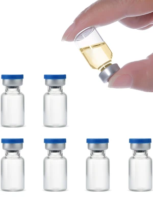 2ml Glass Vials for Injections, Self-Healing Injection Port, Sterile Empty Vials for Injections with Sealed Cap (50 Pack) 2ml Glass Vials for Injections, Self-Healing Injection Port, Sterile Empty Vials for Injections with Sealed Cap (50 Pack)