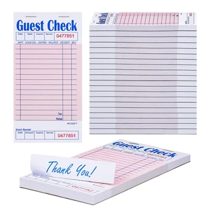 Guest Checks Pink Server Note Pads 1000 Orders Waitress Notepad for Restaurants (20 Books) Guest Checks Pink Server Note Pads 1000 Orders Waitress Notepad for Restaurants (20 Books)