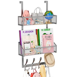 Over The Door Hooks Organizer, Coat Rack Over The Door Storage Hanger Towel Rack, Back of Door Storage Organizer for Bathroom,Bedroom,Kitchen,Office (Silver, 3-Tier) Over The Door Hooks Organizer, Coat Rack Over The Door Storage Hanger Towel Rack, Back of Door Storage Organizer for Bathroom,Bedroom,Kitchen,Office (Silver, 3-Tier)