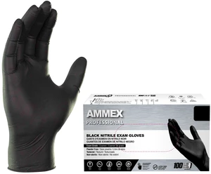 Black 3 mil Nitrile Disposable Gloves Latex Free Non Sterile Medical Exam Grade Gloves for Veterinary and Dental, Ideal for Use as Tattoo gloves for Tattooing, Bulk Purchasing Options Available Black 3 mil Nitrile Disposable Gloves Latex Free Non Sterile Medical Exam Grade Gloves for Veterinary and Dental, Ideal for Use as Tattoo gloves for Tattooing, Bulk Purchasing Options Available