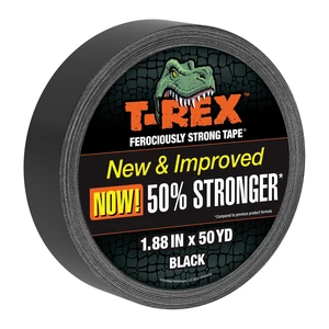 Tape Heavy Duty Duct Tape with UV Resistant & Waterproof Backing for Ferociously Strong Repairs, 1.88" x 50 yd, Black, 1 Roll Tape Heavy Duty Duct Tape with UV Resistant & Waterproof Backing for Ferociously Strong Repairs, 1.88" x 50 yd, Black, 1 Roll