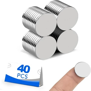 Small Magnets, 40 Pack Refrigerator Magnets 18x2mm Rare Earth Magnets Neodymium Magnets for Crafts, Whiteboard, Kitchen Cabinet, 3D Printing Small Magnets, 40 Pack Refrigerator Magnets 18x2mm Rare Earth Magnets Neodymium Magnets for Crafts, Whiteboard, Kitchen Cabinet, 3D Printing