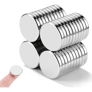 40Pcs Strong Rare Earth Magnets, 20x3mm Round Fridge Neodymium Magnets, Powerful for Fridge, DIY, Building, Scientific, Craft, and Office 40Pcs Strong Rare Earth Magnets, 20x3mm Round Fridge Neodymium Magnets, Powerful for Fridge, DIY, Building, Scientific, Craft, and Office