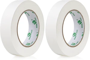 White Gaffer Tape, Matte Non-Reflective, 1inch x 30yds No Residue Hand Tear Self-Adhesive Gaffer Tape for Labeling, Cable, Stage, Photo Studio, Painters and Duct Repair, 2 Pack White Gaffer Tape, Matte Non-Reflective, 1inch x 30yds No Residue Hand Tear Self-Adhesive Gaffer Tape for Labeling, Cable, Stage, Photo Studio, Painters and Duct Repair, 2 Pack