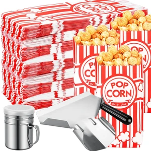 402 Pcs Popcorn Bags with Popcorn Scoop and Salt Shaker,1 oz Small Pop Corn Bags Popcorn Bags Individual Servings for Popcorn Machine Supplies Party Movie Night Theater 402 Pcs Popcorn Bags with Popcorn Scoop and Salt Shaker,1 oz Small Pop Corn Bags Popcorn Bags Individual Servings for Popcorn Machine Supplies Party Movie Night Theater