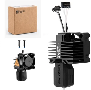 Bambu Lab P1P/P1S Hotend Complete Kit Full Assembly Hardened Steel Nozzle with Ceramic Heater, 0.4mm Nozzle, Cooling Fan & Heating Block | Bambu P1S Hotend Replacement for 3D Printing Bambu Lab P1P/P1S Hotend Complete Kit Full Assembly Hardened Steel Nozzle with Ceramic Heater, 0.4mm Nozzle, Cooling Fan & Heating Block | Bambu P1S Hotend Replacement for 3D Printing