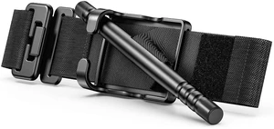 Qen Tourniquet for Severe Bleeding Control, Gear for First Aid Kits and Tourniquet Kits, Suitable for Emergencies, One-Handed Operation (Black) Qen Tourniquet for Severe Bleeding Control, Gear for First Aid Kits and Tourniquet Kits, Suitable for Emergencies, One-Handed Operation (Black)
