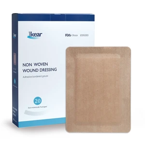 6"X8" 20 PCS Extra Large Sterile Nude Island Dressing Bandage for Wound - Self-Adhesive Boarded Gauze Pads - Latex Free - Professional Medical Dressing(Nude, 6"X8"-20PCS) 6"X8" 20 PCS Extra Large Sterile Nude Island Dressing Bandage for Wound - Self-Adhesive Boarded Gauze Pads - Latex Free - Professional Medical Dressing(Nude, 6"X8"-20PCS)