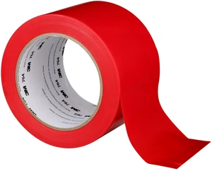 General Purpose Vinyl Tape 764, Red, 3 in x 36 yd, 5 mil, 1 Roll Light Traffic Floor Marking Tape, Social Distancing, Color Coding, Safety, Bundling: Electrical Tape General Purpose Vinyl Tape 764, Red, 3 in x 36 yd, 5 mil, 1 Roll Light Traffic Floor Marking Tape, Social Distancing, Color Coding, Safety, Bundling: Electrical Tape