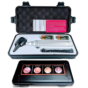 5th Gen Dr Mom Professional Otoscope - Full-Size with Our Largest Lens, Complete with Batteries and Hard Travel Case 5th Gen Dr Mom Professional Otoscope - Full-Size with Our Largest Lens, Complete with Batteries and Hard Travel Case