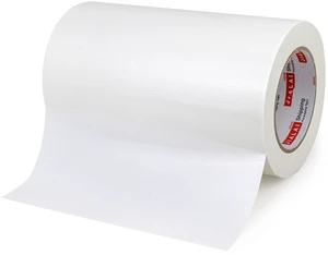 Wide Duct Tape, Industrial Grade 30Yards (90 ft) Wide 8'' Tape Duct, 9 Mil Heavy-Duty, Waterproof, Strong, Flexible, No Residue, for Crafts & Home Improvement (White, 8'' x 90ft) Wide Duct Tape, Industrial Grade 30Yards (90 ft) Wide 8'' Tape Duct, 9 Mil Heavy-Duty, Waterproof, Strong, Flexible, No Residue, for Crafts & Home Improvement (White, 8'' x 90ft)
