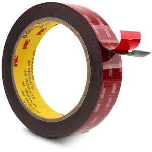 3M Tape 5952 Double Dided 1''x15.4Ft Heavy Duty 0.043in Thick, Black Waterproof Mounting Tape Foam Tape for Car Home Office Deco Indoor Outdoor 3M Tape 5952 Double Dided 1''x15.4Ft Heavy Duty 0.043in Thick, Black Waterproof Mounting Tape Foam Tape for Car Home Office Deco Indoor Outdoor