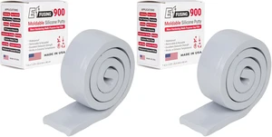 900 Moldable Silicone Putty - Gray Rectangular Shape (Pack of 2) 900 Moldable Silicone Putty - Gray Rectangular Shape (Pack of 2)