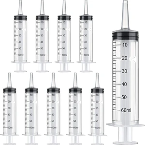 10 Pack Plastic Syringes Without Needle for Epoxy Resin,60 Ml Measuring Syringe for Precise Measuring, Epoxy Applicator in Resin Crafts Labs Pet Feeding Oil Glue liquid Dispensing 10 Pack Plastic Syringes Without Needle for Epoxy Resin,60 Ml Measuring Syringe for Precise Measuring, Epoxy Applicator in Resin Crafts Labs Pet Feeding Oil Glue liquid Dispensing