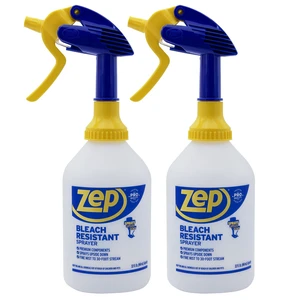 Bleach Resistant Professional Sprayer Bottle - 32 oz (Pack of 2) - ZUPRO2-30 Foot Stream Spray or a Fine Mist, Adjustable Nozzle Measurements, Bleach Resistant for Up to a Year Bleach Resistant Professional Sprayer Bottle - 32 oz (Pack of 2) - ZUPRO2-30 Foot Stream Spray or a Fine Mist, Adjustable Nozzle Measurements, Bleach Resistant for Up to a Year