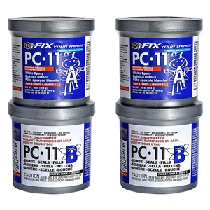 Products -11 Epoxy Adhesive Paste, Two-Part Marine Grade, 1 lb in Two Cans, Off White 62118, 2-Pack Products -11 Epoxy Adhesive Paste, Two-Part Marine Grade, 1 lb in Two Cans, Off White 62118, 2-Pack