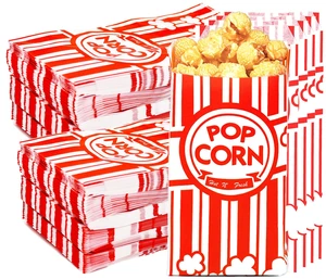 1200 Pcs Paper Popcorn Bags for Party, 1 oz Individual Servings Small Popcorn Bag Bulk, For Pop Corn Machine, Movie Night, Cinema, Carnival, Party, Concessions 1200 Pcs Paper Popcorn Bags for Party, 1 oz Individual Servings Small Popcorn Bag Bulk, For Pop Corn Machine, Movie Night, Cinema, Carnival, Party, Concessions