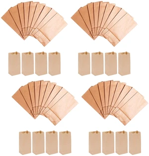 1lb Brown Bags- Pack of 400 (3.5"W x 6.5"H x 2.3"L) 1lb Brown Bags- Pack of 400 (3.5"W x 6.5"H x 2.3"L)